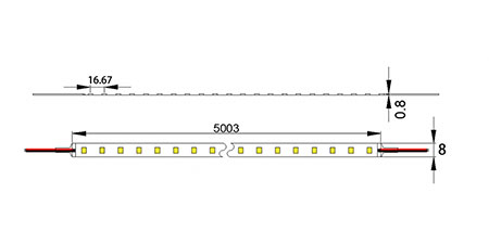 SMD3528 LED Streifen (4.8W)