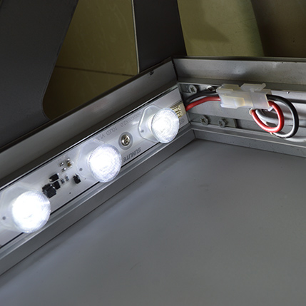 DXD438E LED Streifen/Leiste, seitlich abstrahlend