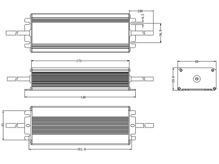 LED Transformatoren/Trafos --IP67